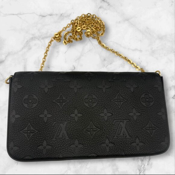 Louis Vuitton Black Empriente Felicie Pochette - Picture 6 of 12